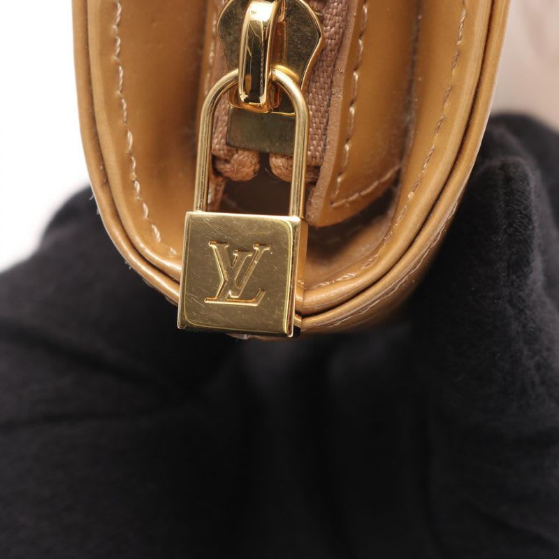 Louis Vuitton Handbag Houston Monogram Vernis Noisette Leather