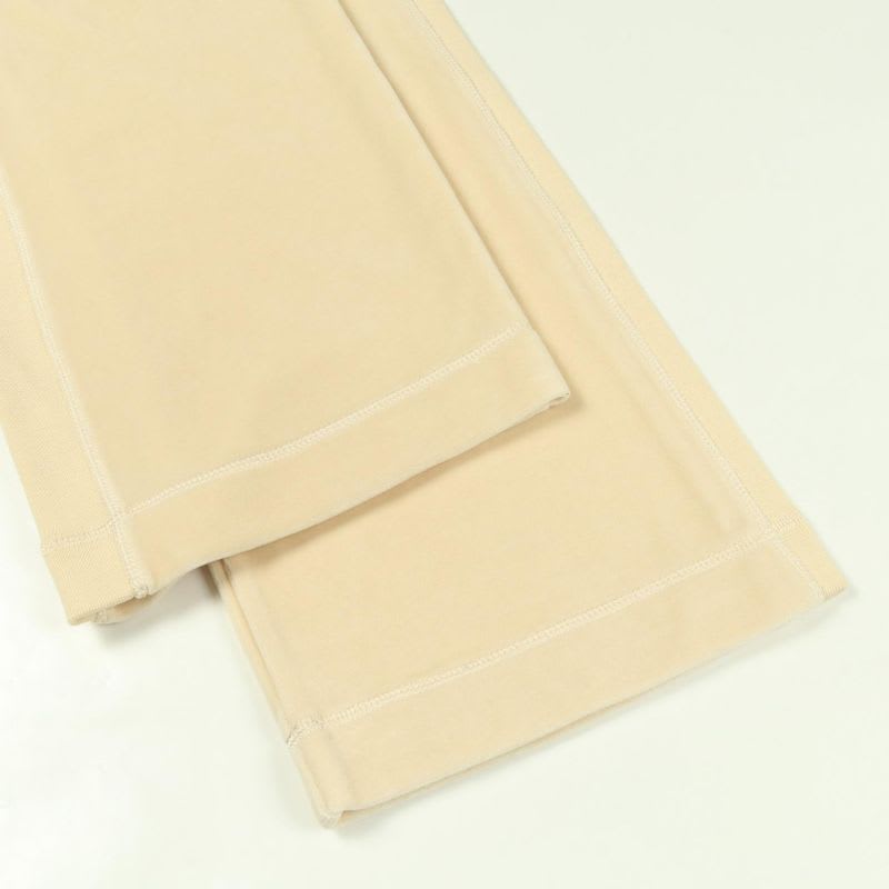 Celine Pants Velor Beige Cotton Sweatpants Women's
