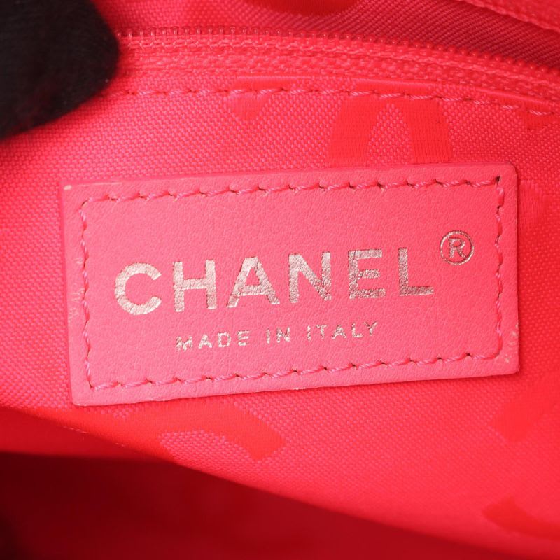 Chanel Tote Bag Cambon Line Medium Black Patent Leather