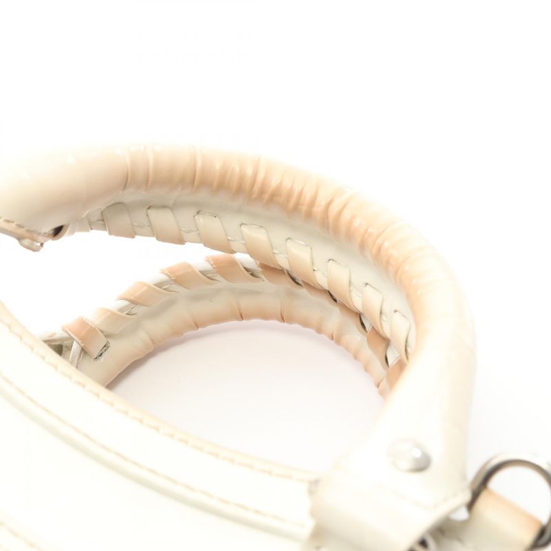 Balenciaga Handbag NEO Class CITY MINI 638524 White Leather Neo Classic City