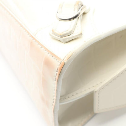 Balenciaga Handbag NEO Class CITY MINI 638524 White Leather Neo Classic City