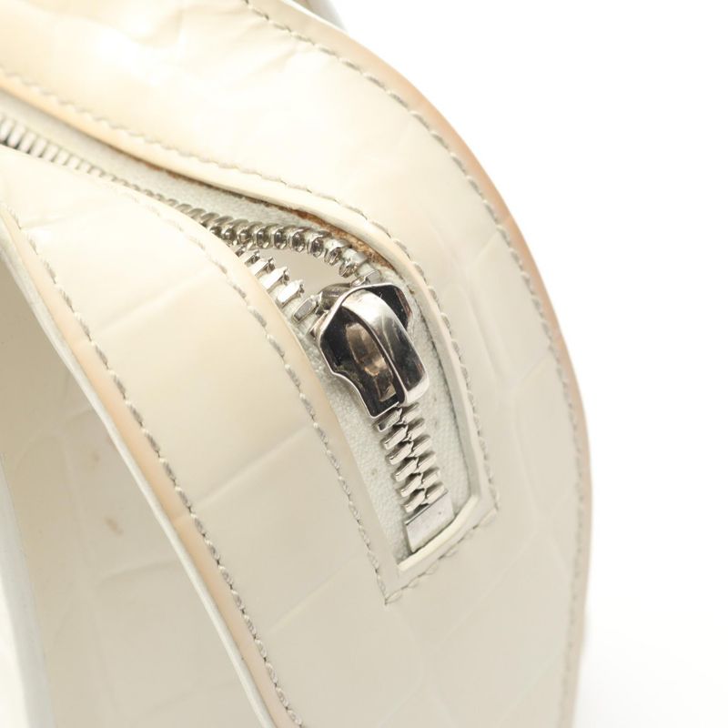 Balenciaga Handbag NEO Class CITY MINI 638524 White Leather Neo Classic City