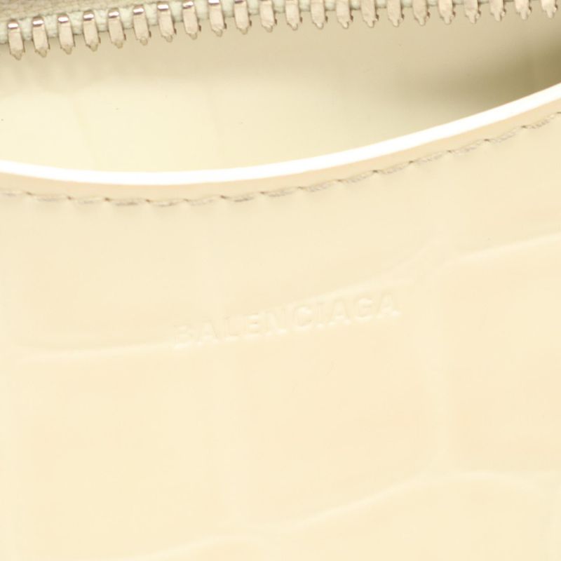 Balenciaga Handbag NEO Class CITY MINI 638524 White Leather Neo Classic City