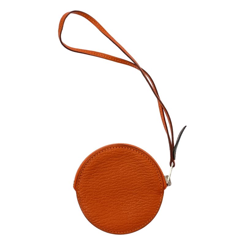 [] Hermes | Tutti Frutti Portomone Orange Coin Case Wallet | Orange Green |