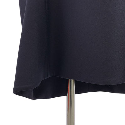 [] Balenciaga | Cotton Back Zip Dress Fully Lined | 36 | Navy | Ladies