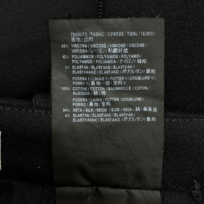 Balenciaga | Back Zip Slit Skirt Fully Lined | 34 | Black | Ladies