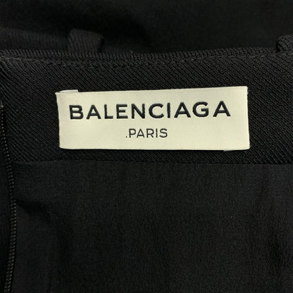 Balenciaga | Back Zip Slit Skirt Fully Lined | 34 | Black | Ladies