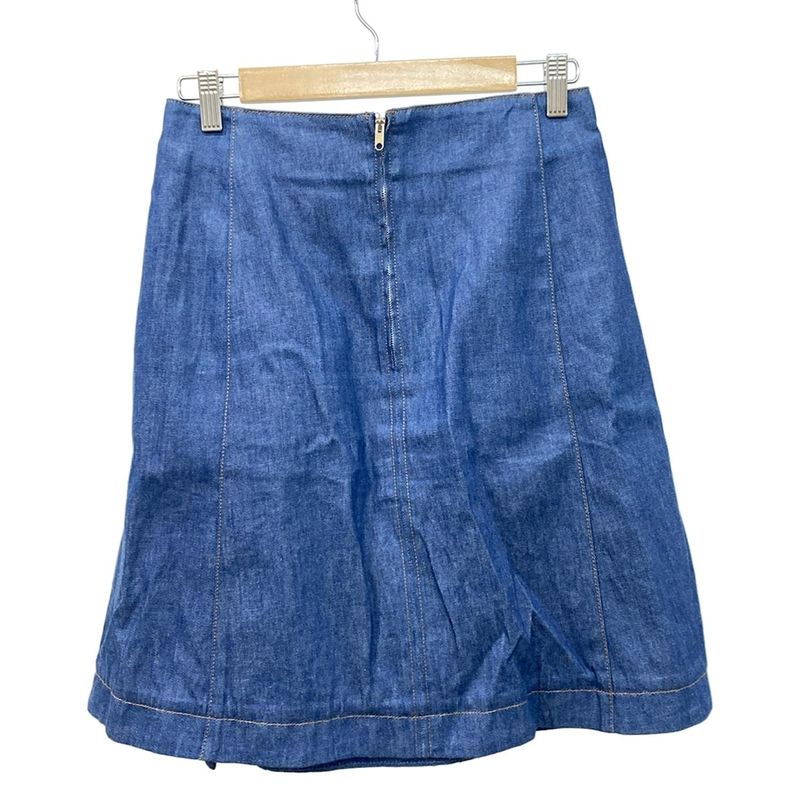 Balenciaga Skirt Size 38 M Women's - 413264 Tqd22 Blue Knee Length Denim