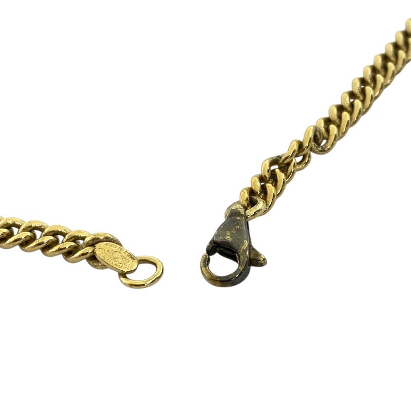 Chanel Scissor Necklace Pendant Accessories Coco Mark Scissors Rhinestone GP