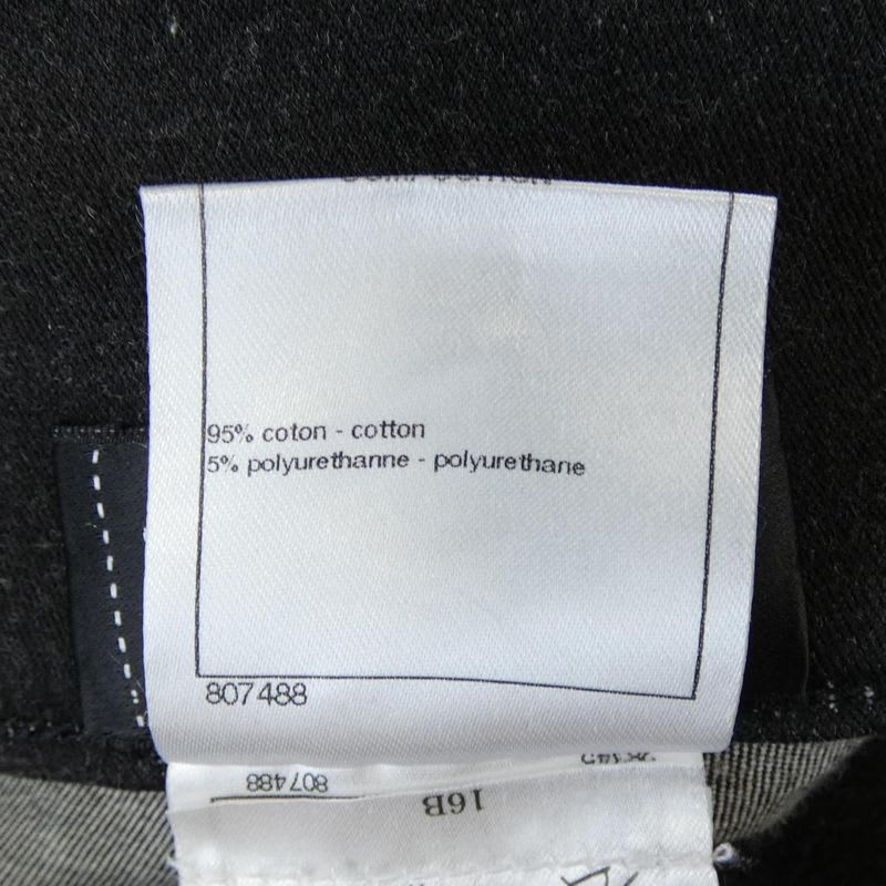 Chanel Size 34 Black Pants