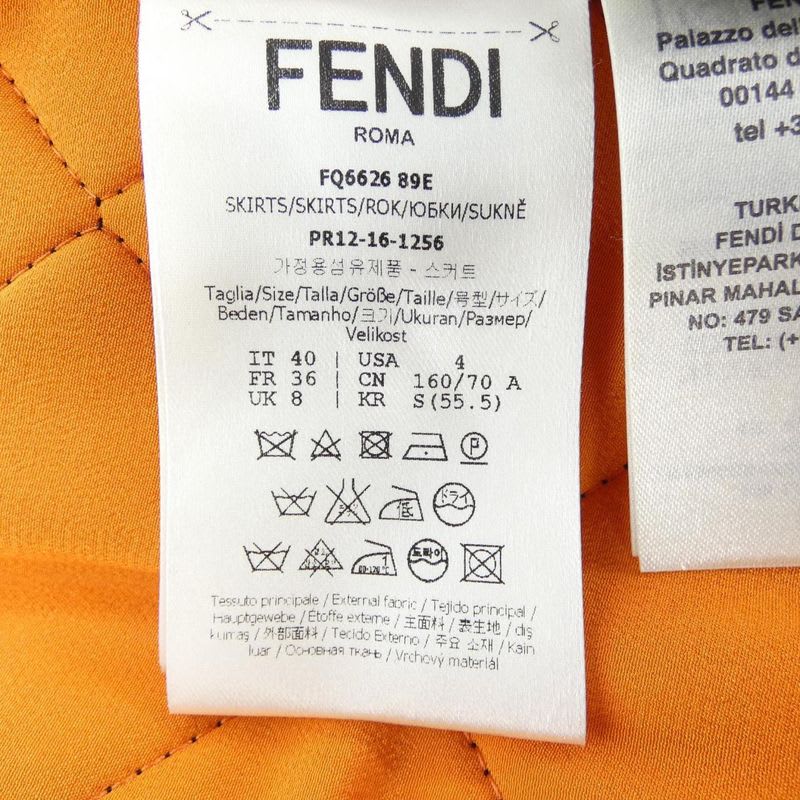 Fendi Fq6626 89 E Skirt