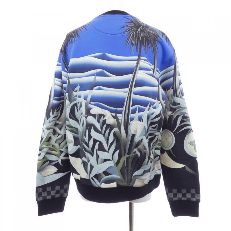Louis Vuitton Printed Technical Cotton Sweatshirt Hry 24 wze 5