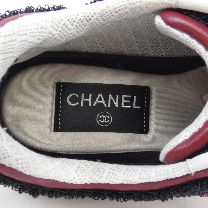 Chanel Size 36 Black Sneakers