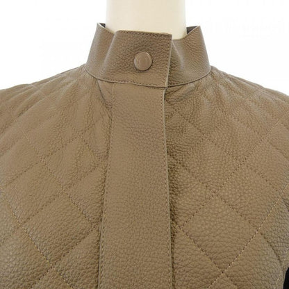 Hermes Diamond Quilted 3 H1207 D1 Leather Jacket