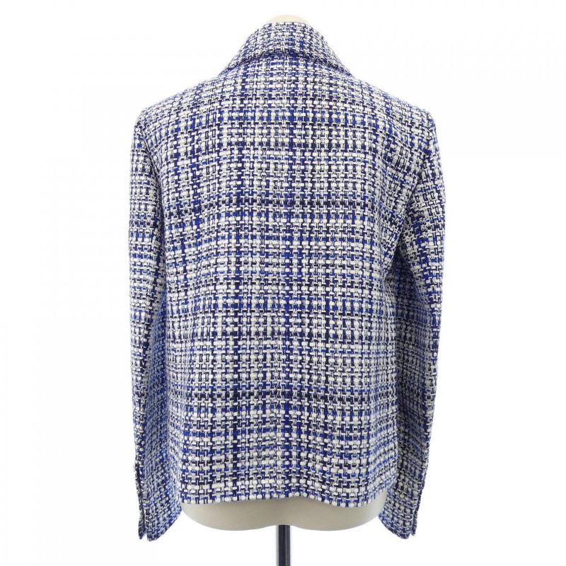 Chanel Size 38 Blue Jacket
