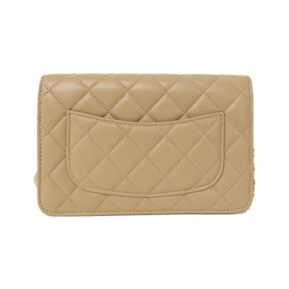 Chanel Ap1450 Chain Beige Wallet