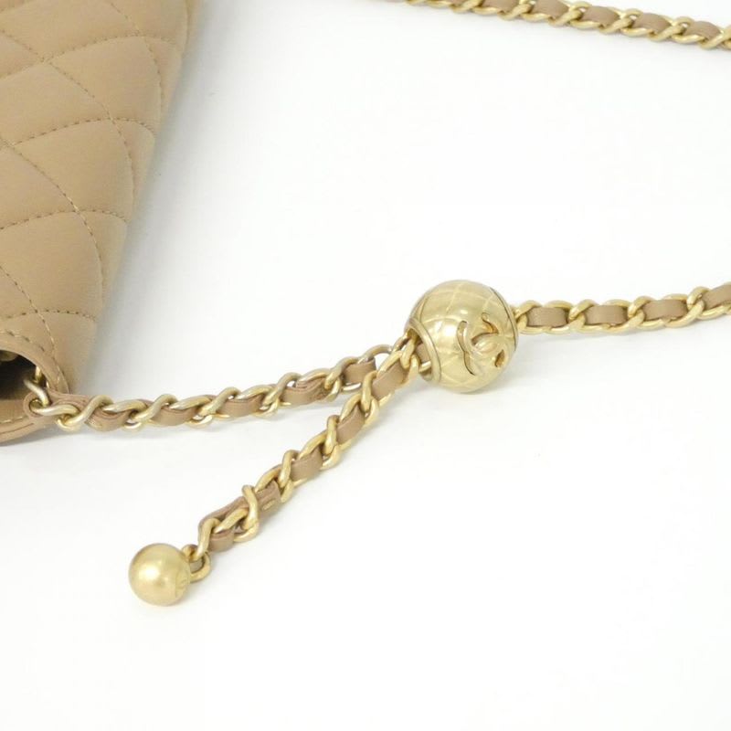 Chanel Ap1450 Chain Beige Wallet