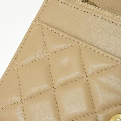 Chanel Ap1450 Chain Beige Wallet