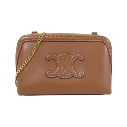 Celine Chain Clutch Cuile Triomphe 10e383dr8 Shoulder Bag