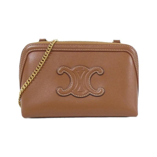 Celine Chain Clutch Cuile Triomphe 10e383dr8 Shoulder Bag