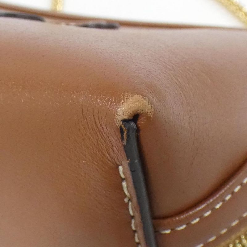 Celine Chain Clutch Cuile Triomphe 10 E383 Dr8 Shoulder Bag