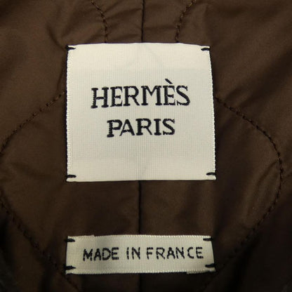 Hermes Crew De Sel Toile Plume 3 H0124 dh Long Vest