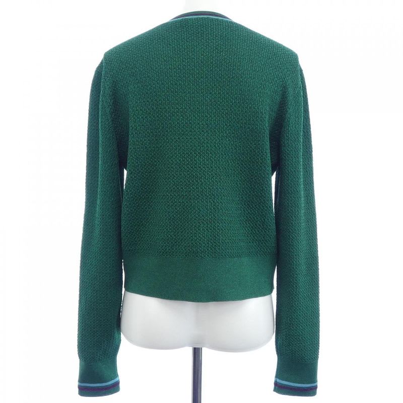 Chanel Size 38 Green Cardigan