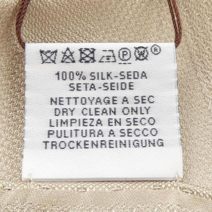 Hermes Coaching Silk Muffler Jacquard S Stole Scarf