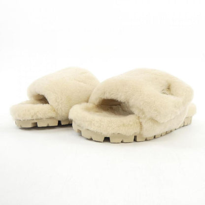 Prada Triangle Logo Shearling Slides 1 Xx662 Sandals