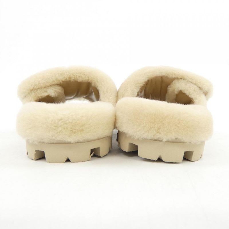 Prada Triangle Logo Shearling Slides 1 Xx662 Sandals