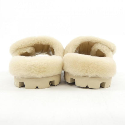 Prada Triangle Logo Shearling Slides 1 Xx662 Sandals