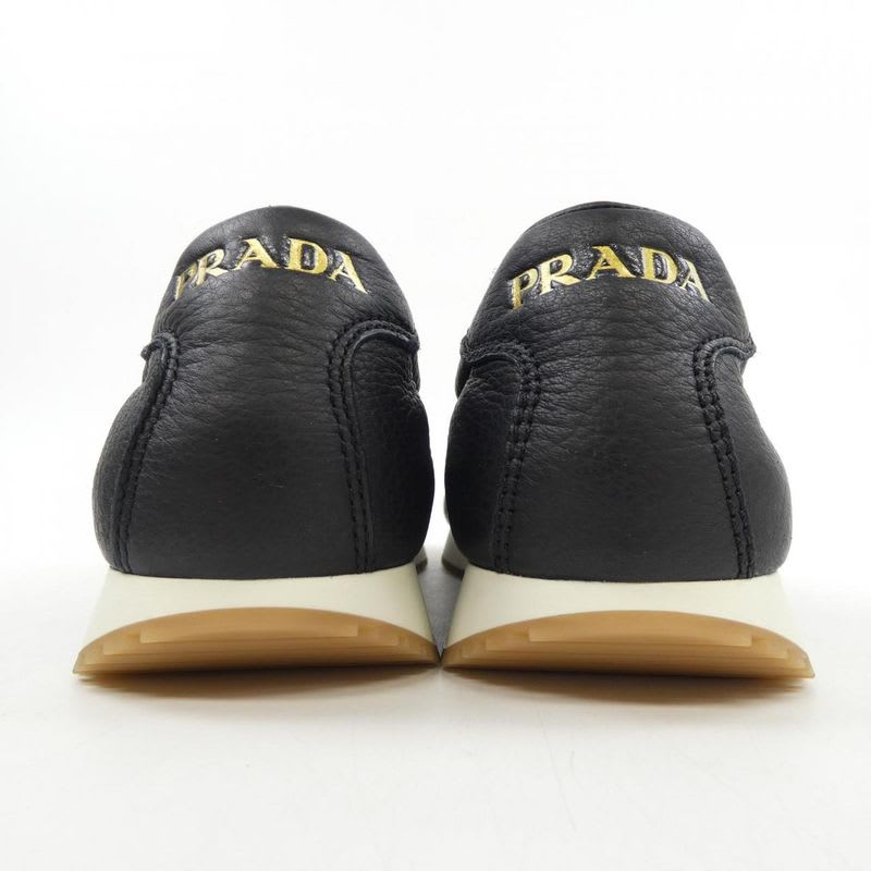Prada 2 Eg436 Size 6 Black Sneakers