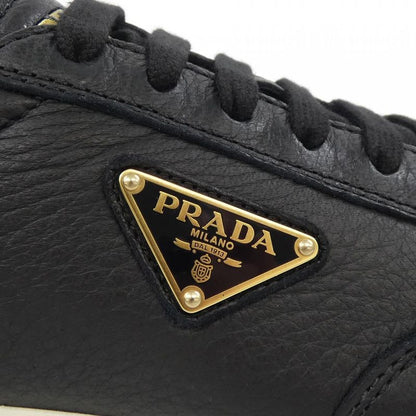 Prada 2 Eg436 Size 6 Black Sneakers