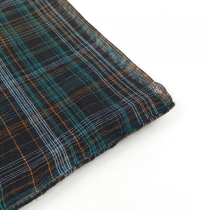 Hermes Plaid Tartan Green Stole