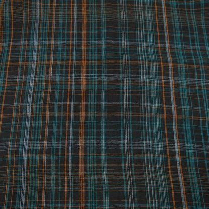 Hermes Plaid Tartan Green Stole