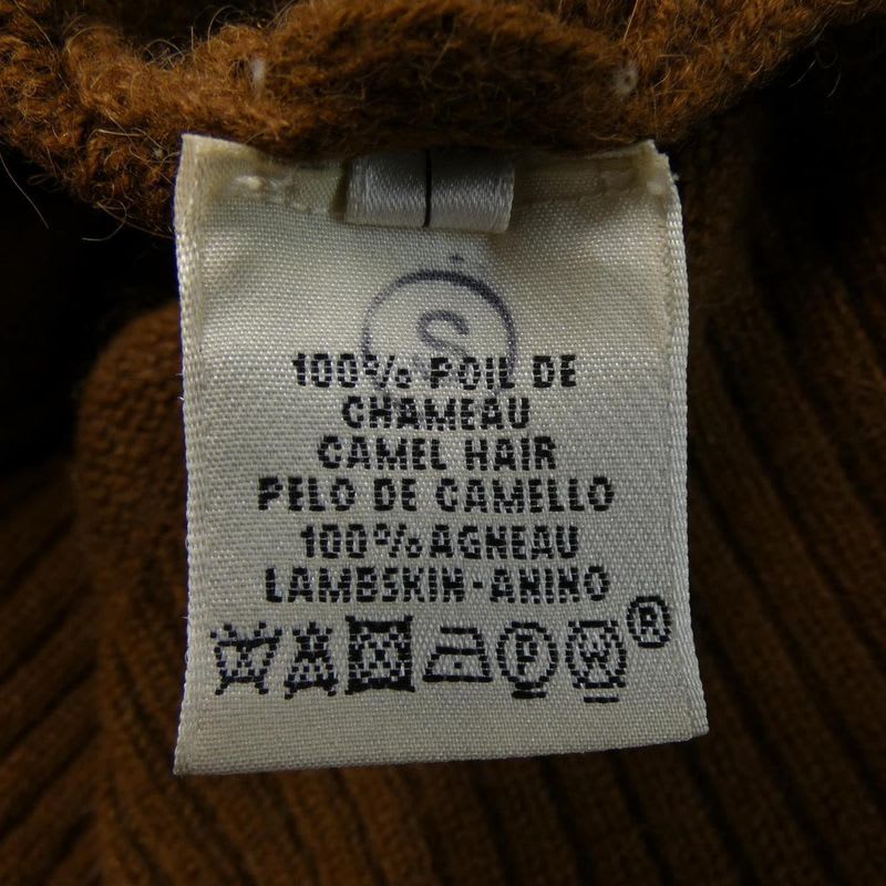Hermes Size 38 Brown Cardigan