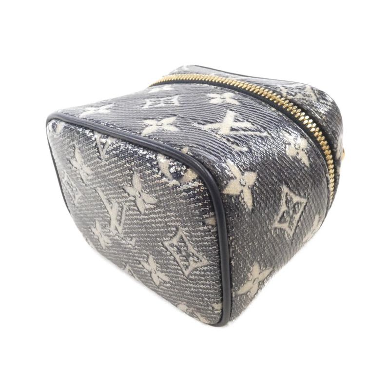 Louis Vuitton Monogram Laminated Jacquard Micro Vanity Shoulder Bag