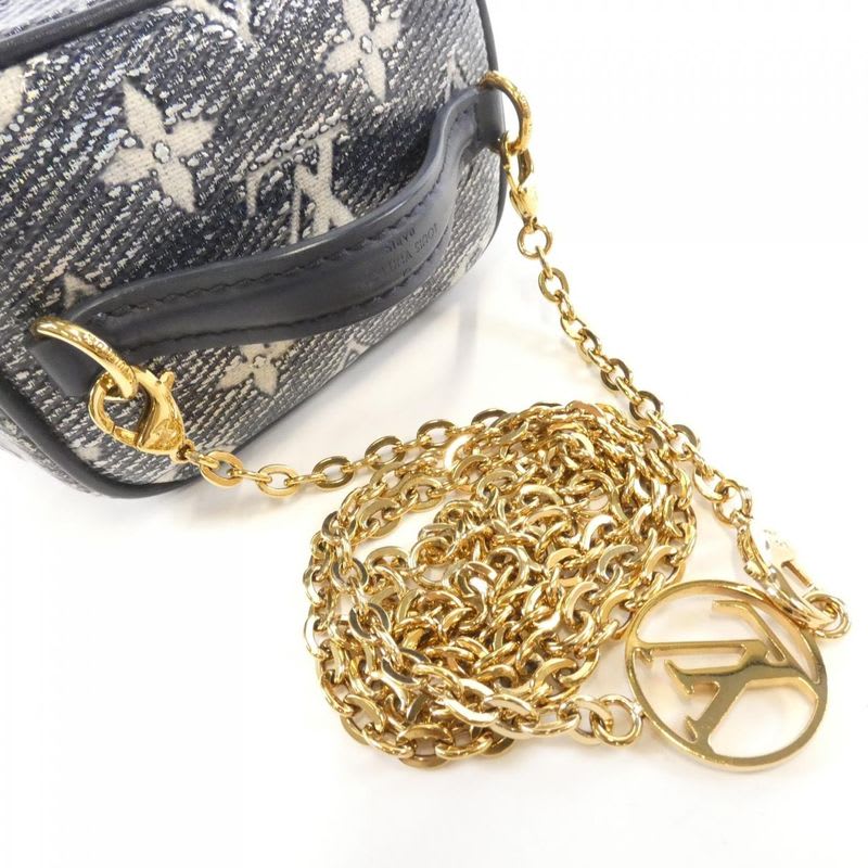 Louis Vuitton Monogram Laminated Jacquard Micro Vanity Shoulder Bag