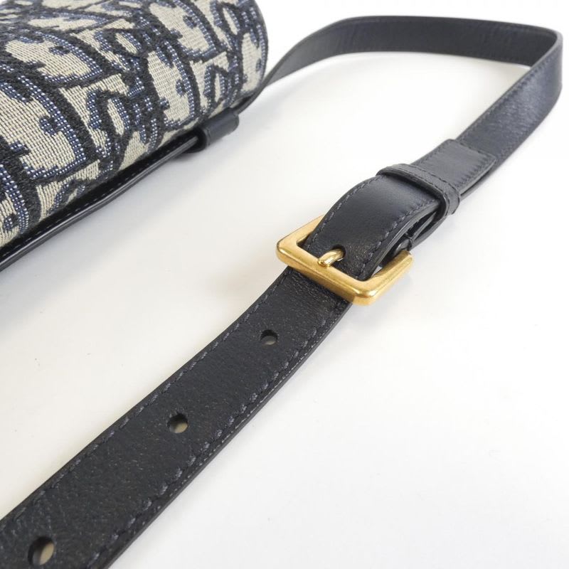 Christian Dior Oblique Saddle Belt Pouch S5619 Ctzq Waist Bag