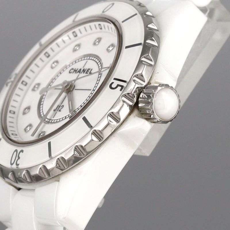 Chanel J12 33mm (1.30in) Ceramic・12p H1628 Ceramic Quartz