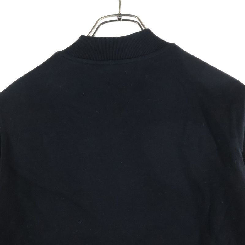 Hermes Kinit ZIP Blouson Knit Zip Blouson Jacket Black