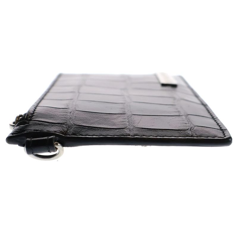 Balenciaga Shape Pressed Croco Fragment Case Card Case Accessory Pouch Bag