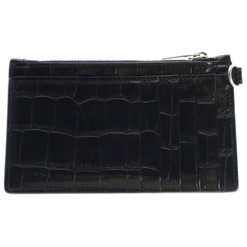 Balenciaga Shape Pressed Croco Fragment Case Card Case Accessory Pouch Bag