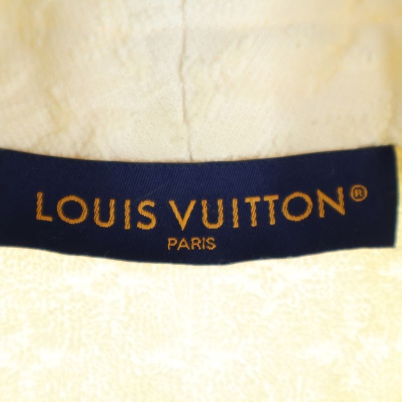 Louis Vuitton 25AW French Terry Monogram All Over Pattern Pile Jacquard Open