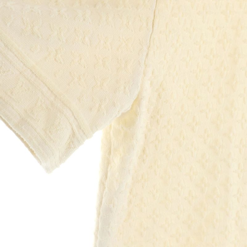 Louis Vuitton 25AW French Terry Monogram All Over Pattern Pile Jacquard Open