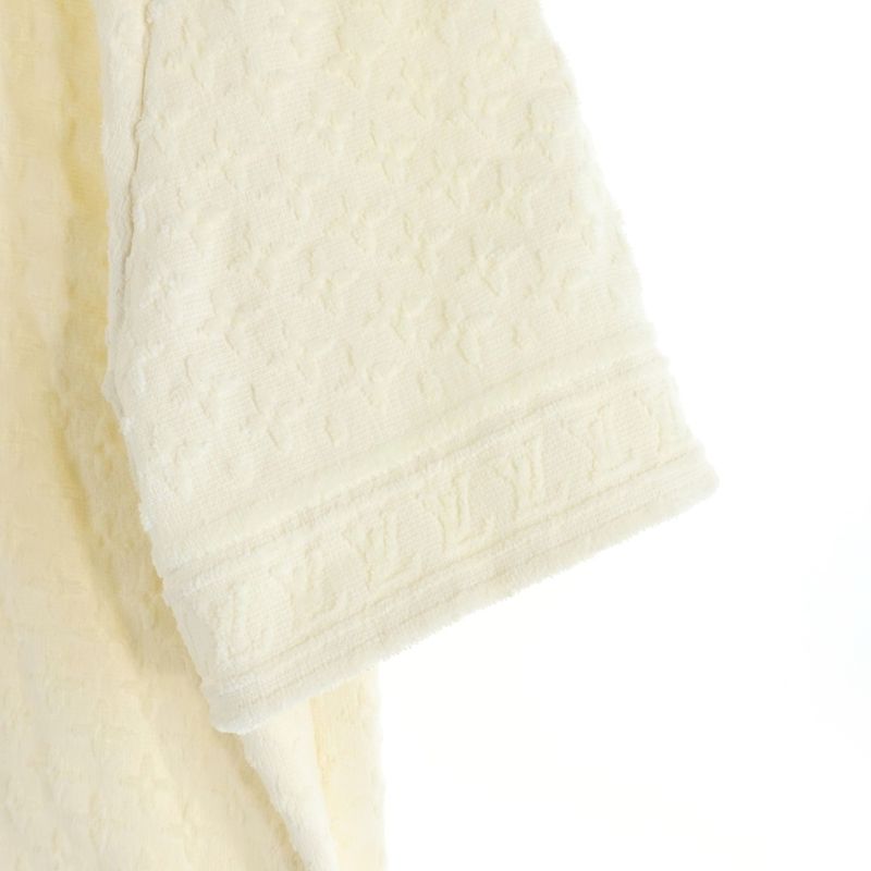 Louis Vuitton 25AW French Terry Monogram All Over Pattern Pile Jacquard Open