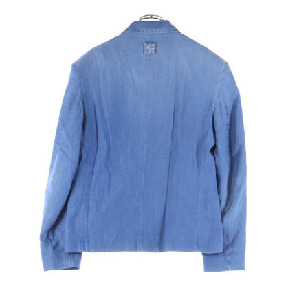 Louis Vuitton 24AW Washed Double Breasted Peak Lapel Denim Tailored Jacket