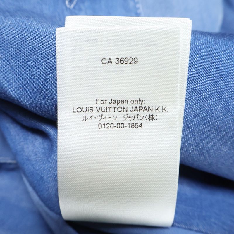 Louis Vuitton 24AW Washed Double Breasted Peak Lapel Denim Tailored Jacket