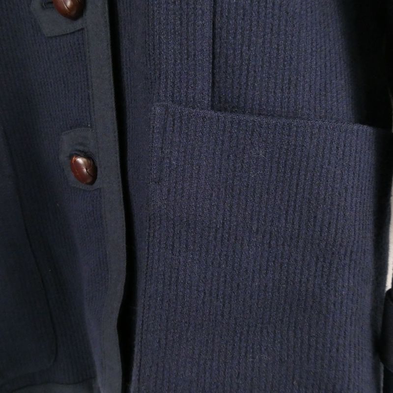 Dior Sports Jacket M Wool Walnut Button Check Lining