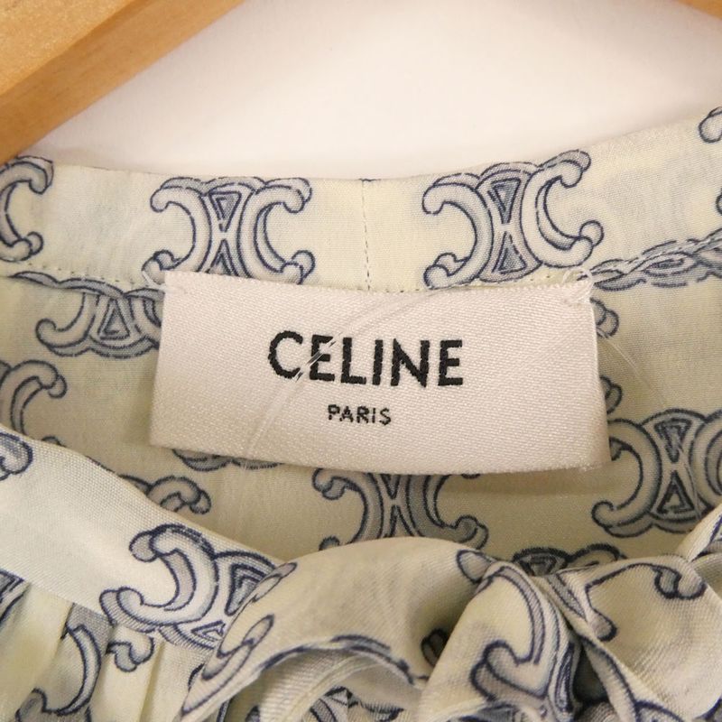 Celine Blouse 38 Silk Triomphe Edith Limant